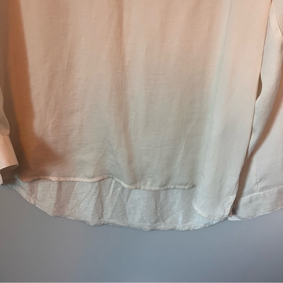 Anthropologie Dolan Left Coast Collared Long Sleeve Blouse Retail $80 Sz. Small - Picture 5 of 10